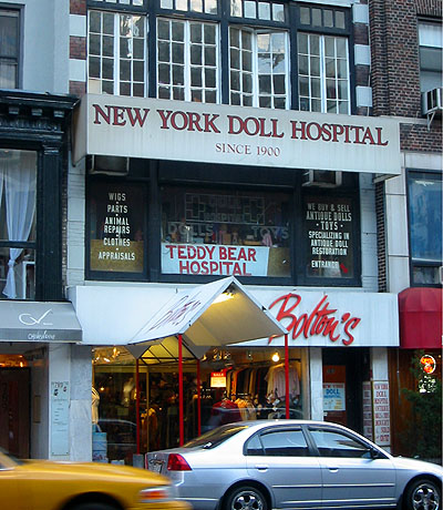 Toys  Kids  York on New York Doll Hospital  Upper East Side  Manhattan