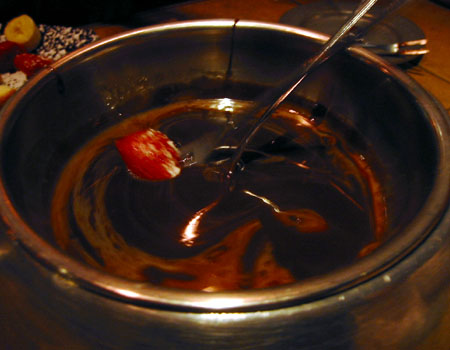 Fondue at the Melting Pot